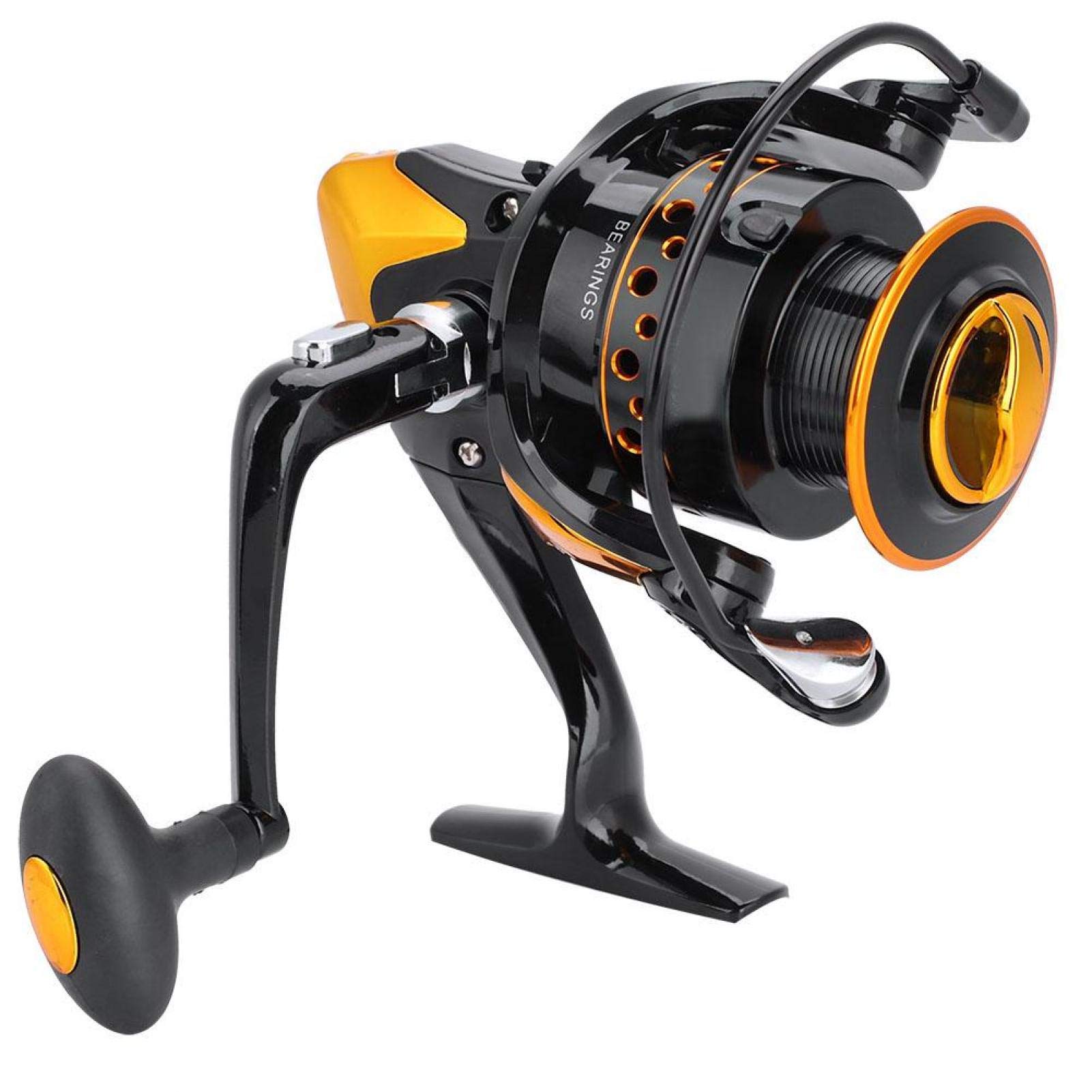 Cyrank 12+1BB Spinning Fishing Reel - Premium Baitcasting Saltwater & Freshwater Fishing Reel for Bass, Trout, and Saltwater Game Fish | Perfect for Shore Fishing, Boat Angling, and Surf Casting