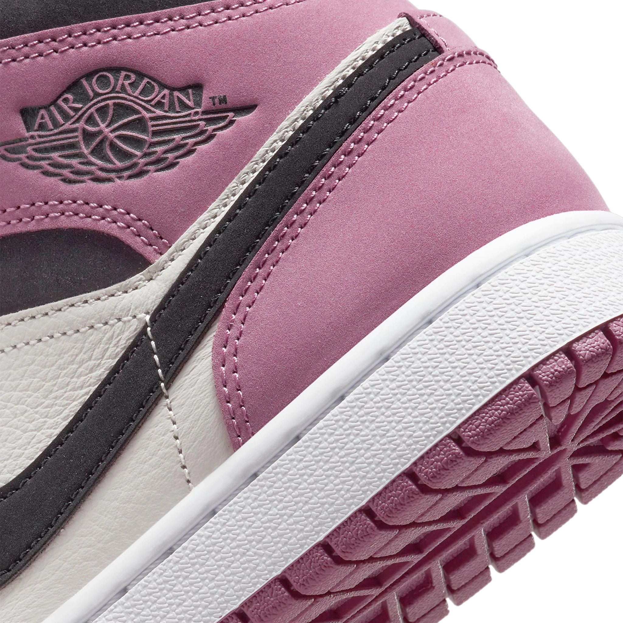 Air Jordan 1 Mid SE Berry Pink Women's Basketball Shoes - Stylish Sneakers for Casual Wear, Gym & Street Fashion