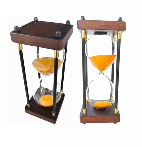 Orange Hourglass Timer