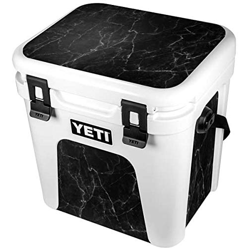 Skinit Black Marble Decal Skin for YETI Roadie 24 Hard Cooler - Durable Vinyl Wrap Protector | Perfect for Camping, Tailgating & Outdoor Adventures