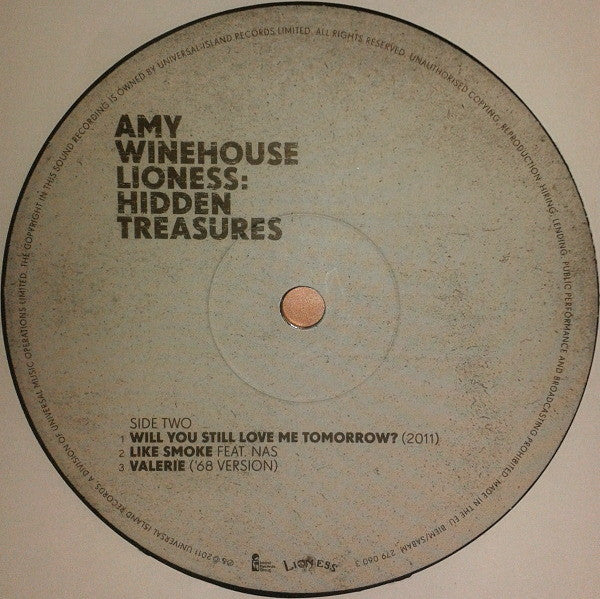 Amy Winehouse Lioness: Hidden Treasures 2x12 Vinyl LP Album - Near Mint (NM/M) Condition - Perfect for Collectors & Vinyl Enthusiasts