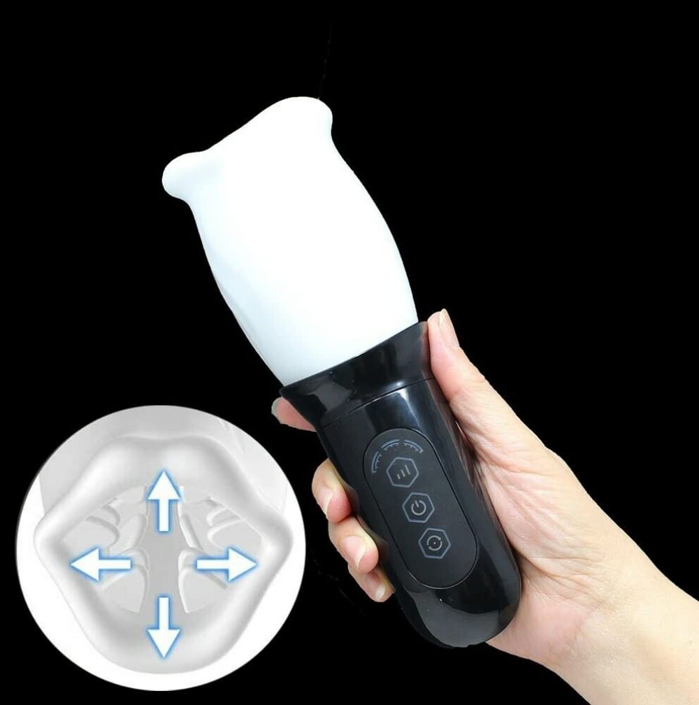 Automatic Rotating Male Masturbator - Penis Stamina Trainer & Cock Massager Stroker for Solo Pleasure & Sexual Performance Enhancement | Adult Toy for Men's Private Use