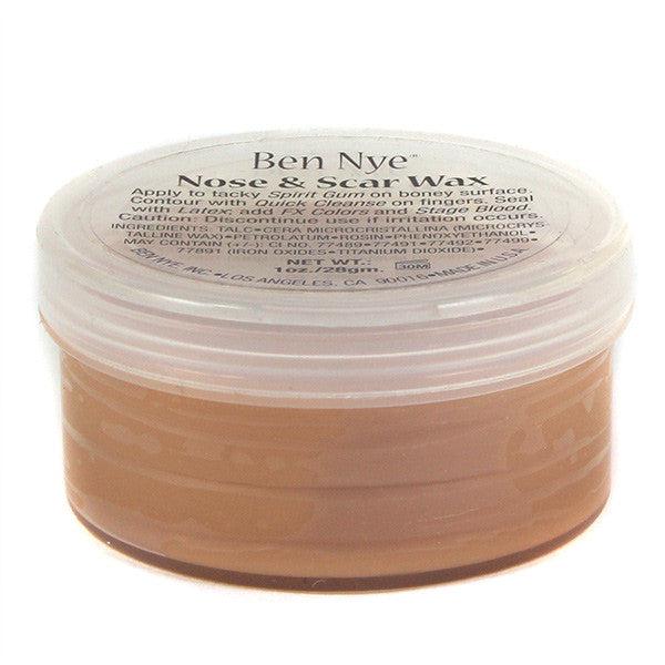 Ben Nye Nose & Scar Wax - Professional Special FX Makeup for Halloween, Cosplay & Theater - Create Realistic Wounds, Scars & Wounds for Costumes & Film Effects