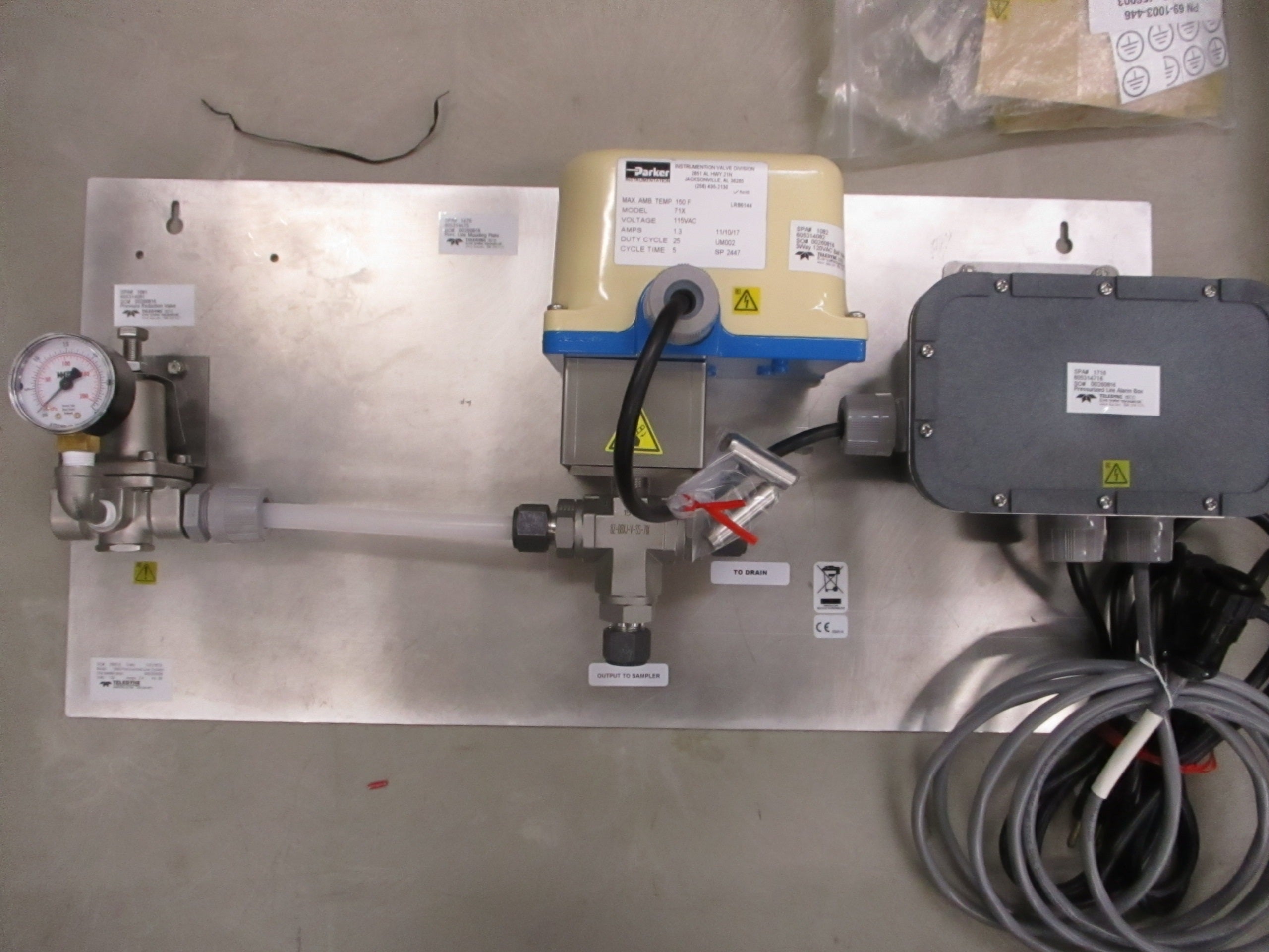 Complete Pressurized Line Sampling System for 4700/5800 Sampler - Industrial Fluid & Gas Sampling Solution for Oilfield, Pipeline & Process Monitoring