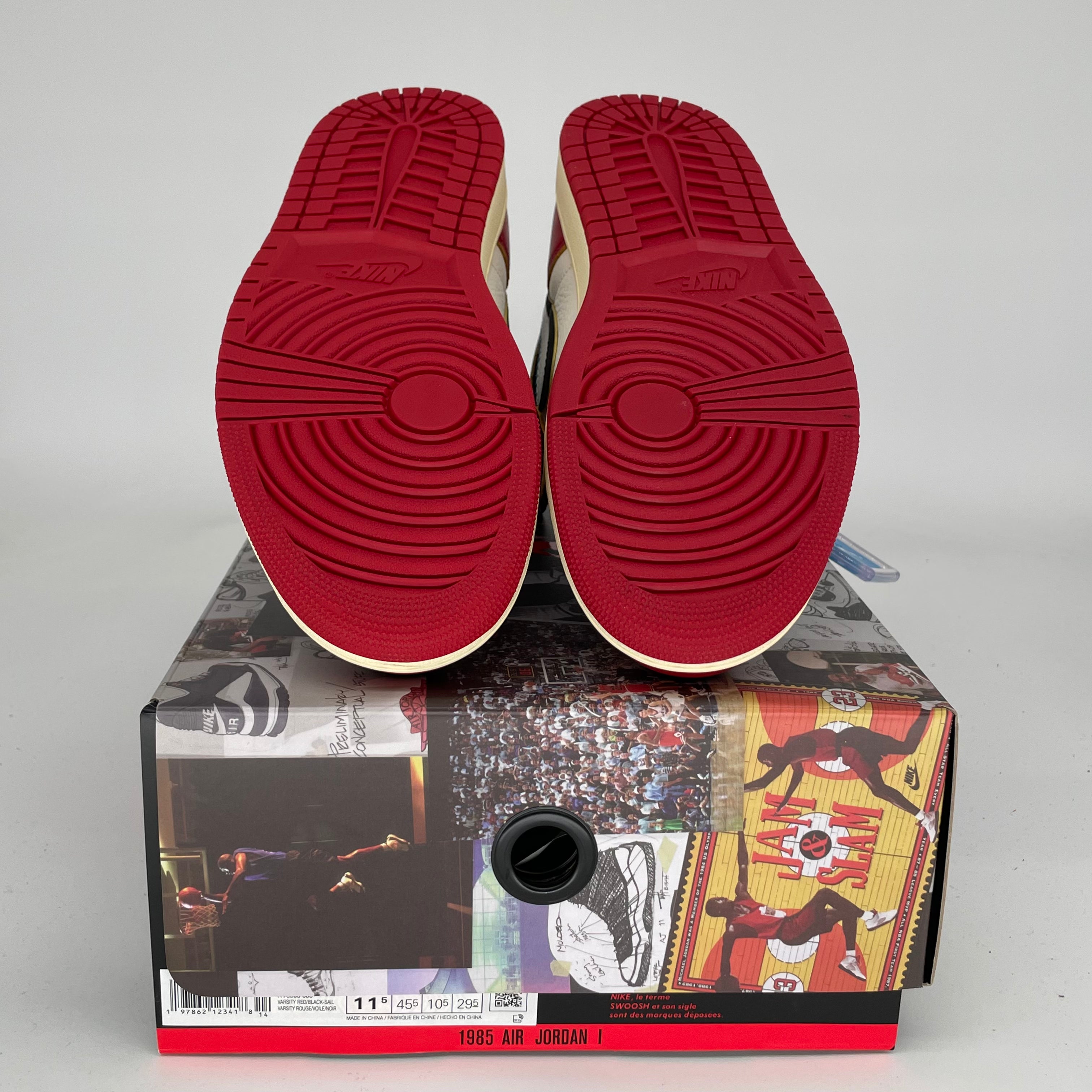 AIR JORDAN 1 UNION LA CHICAGO SHADOW Men's Basketball Shoes Size 11.5 - Style HV8563-600 | Retro Sneakers for Streetwear & Casual Outfits