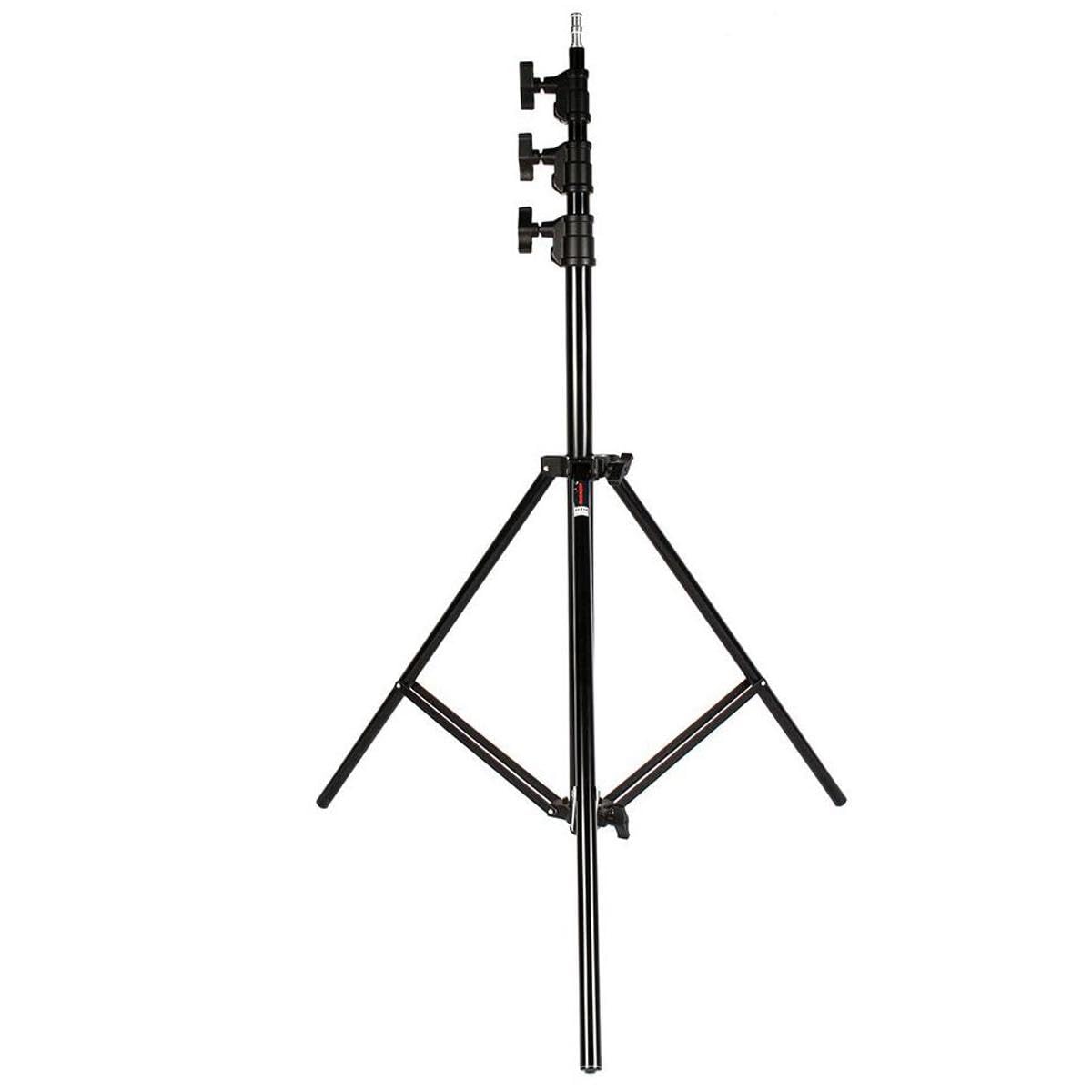 Avenger A635B Maxi Kit Stand (Black) - Heavy Duty Light Stand for Photography & Video - Perfect for Studio, Outdoor Shoots, and Live Streaming