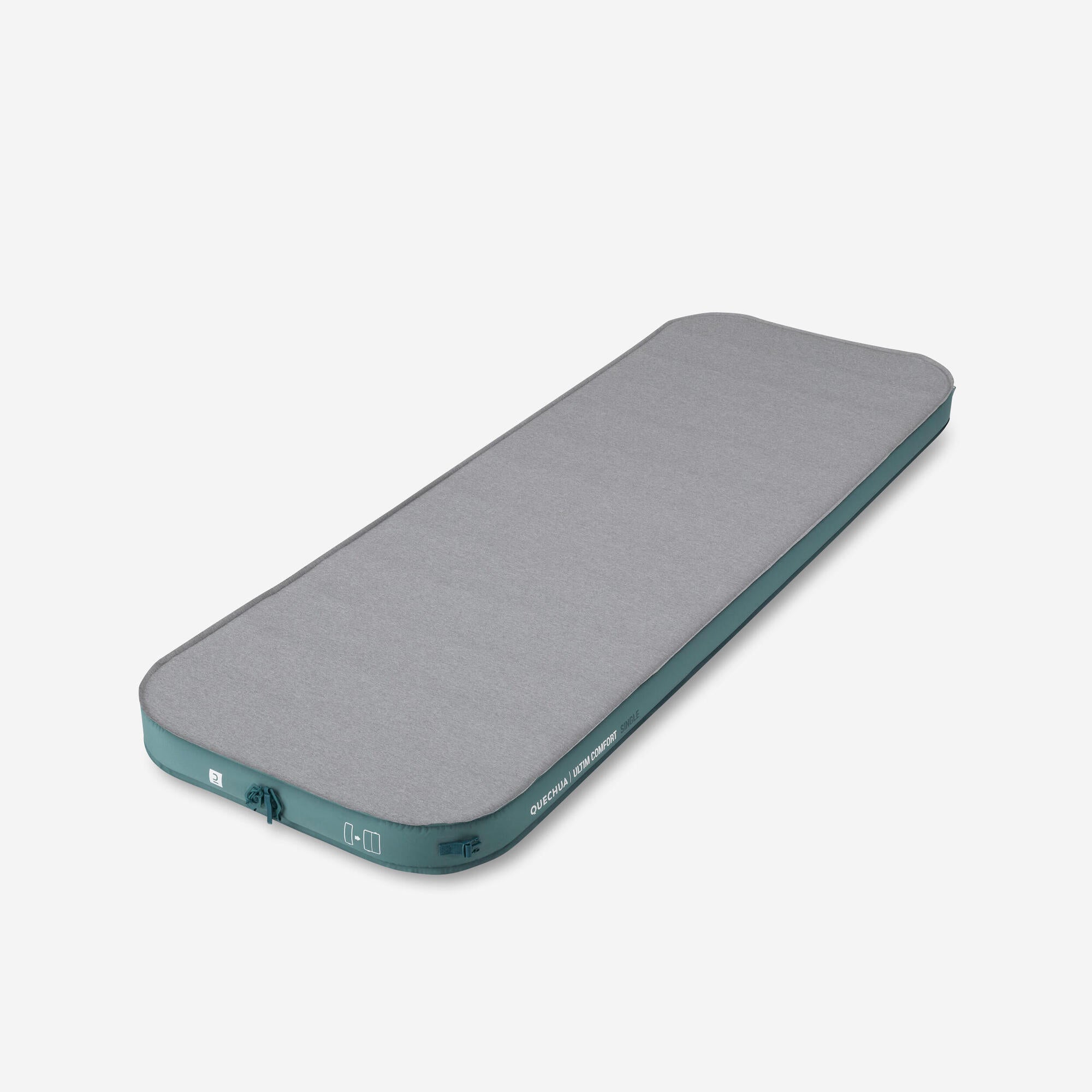 Quechua Ultimate Comfort Self Inflating Camping Mattress - Lightweight Portable Sleeping Pad for Backpacking, Hiking & Outdoor Adventures