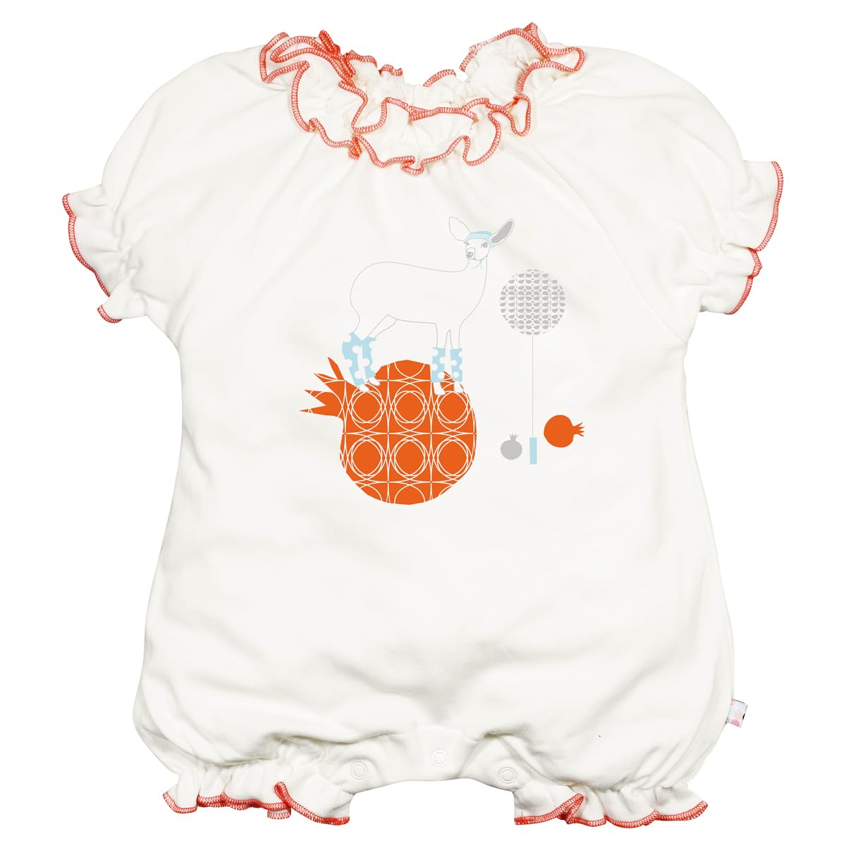 Babysoy Newborn Baby Girl Summer Princess Bubble Romper Onesie - Lightweight & Breathable Infant Summer Outfit for 0-24 Months | Perfect for Playdates, Beach Trips & Family Photos