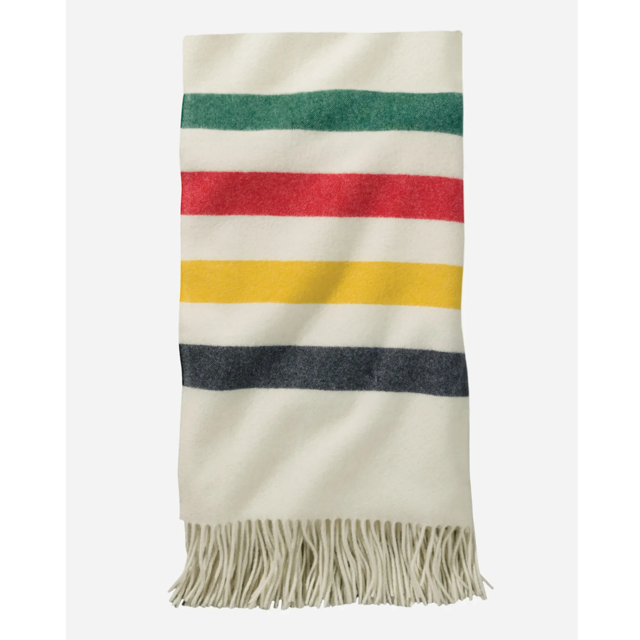Pendleton 5th Avenue Glacier Park Merino Wool Throw Blanket - Soft & Warm Luxury Wool Blanket for Sofa, Bed, Travel & Outdoor Camping