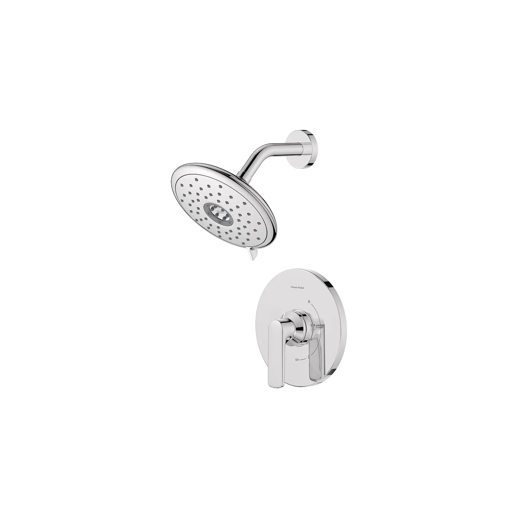 1.8 GPM Water Saving Shower Trim Kit with Double Ceramic Pressure Balance Cartridge & Lever Handle - Perfect for Eco-Friendly Bathrooms & Modern Home Renovations