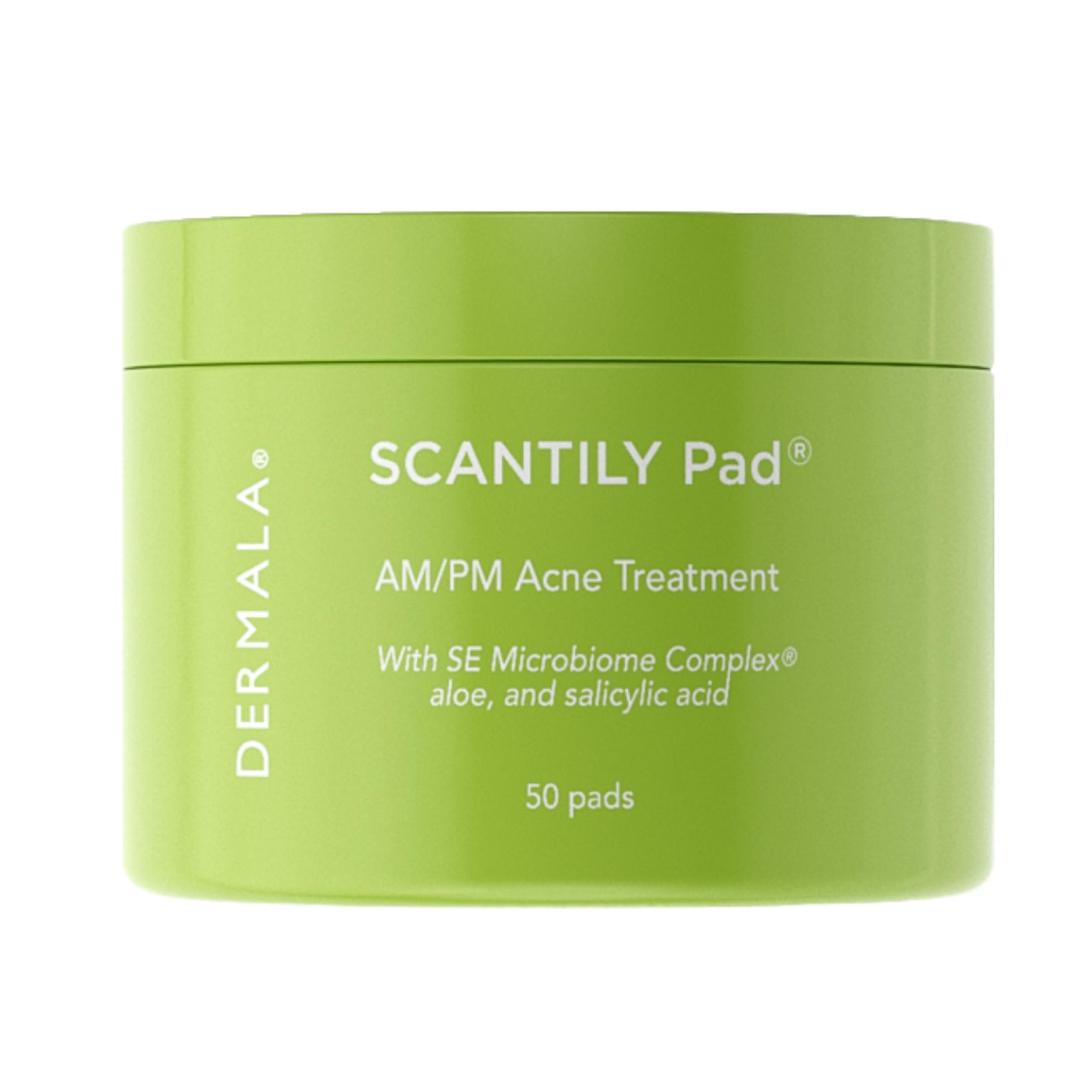 SCANTILY Pad AM/PM Acne Treatment for Face & Body - Oil Control & Blemish Relief - Day & Night Skincare Solution for Clear Skin