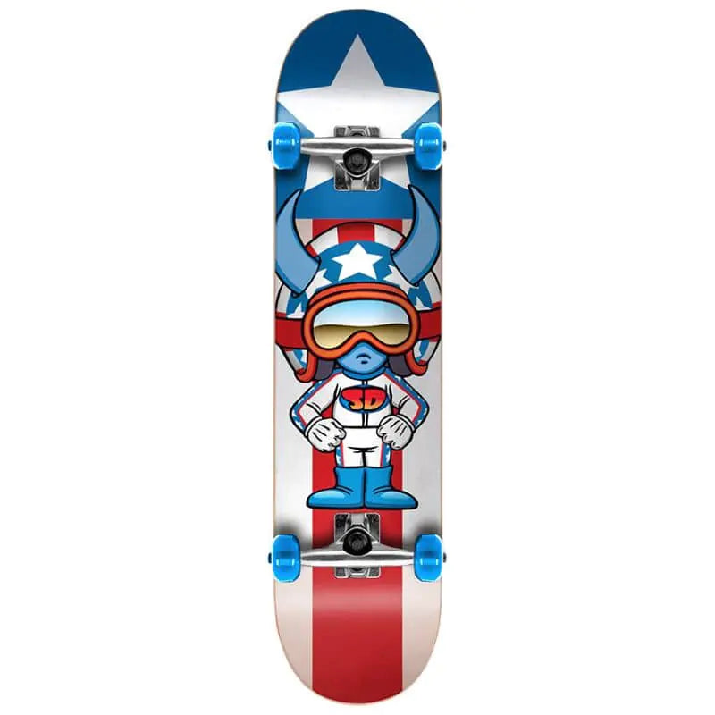 Speed Demons Complete Stars 7.75 Skateboard Deck - High Performance Skateboard for Street & Park Riding - Perfect for Beginners & Pro Skaters
