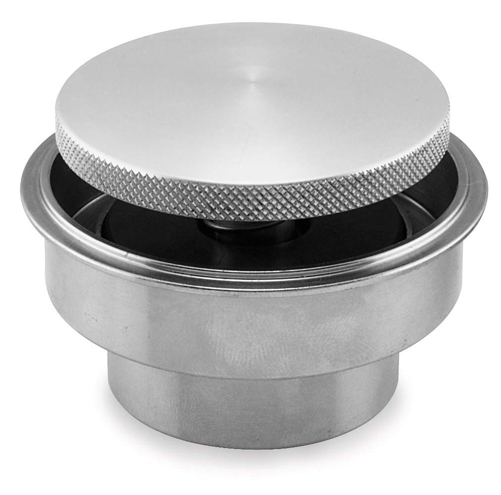 Bikers Choice Raw Paintable Pop Up Gas Cap - Universal Fit for Harley, Honda, Yamaha & More - Perfect for Motorcycle Customization & Restoration Projects