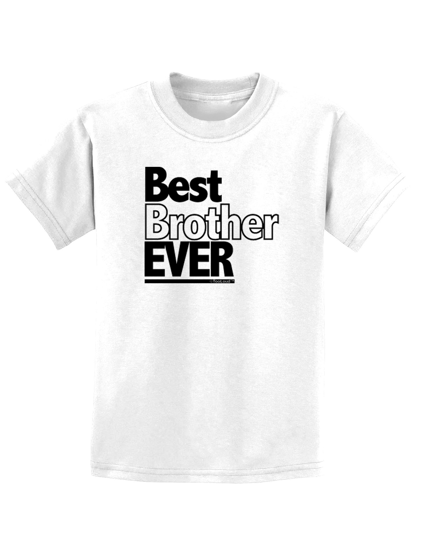 Best Brother Ever Kids T-Shirt - Cute Sibling Gift for Boys & Girls - Perfect for Birthdays, Family Photos & Matching Outfits