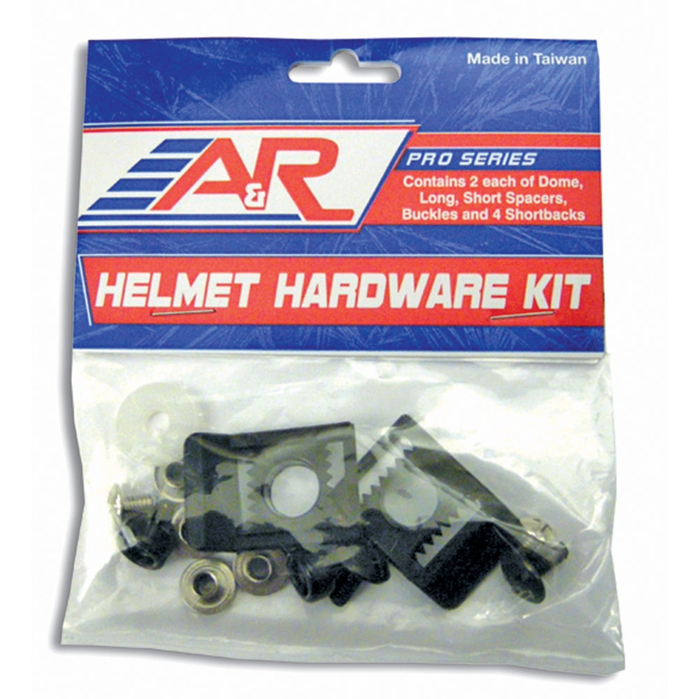 A&R Hockey Helmet Replacement Hardware Kit - Facemask & Cage Screws, Bolts, Nuts - Perfect for Ice Hockey & Street Hockey Gear Repair