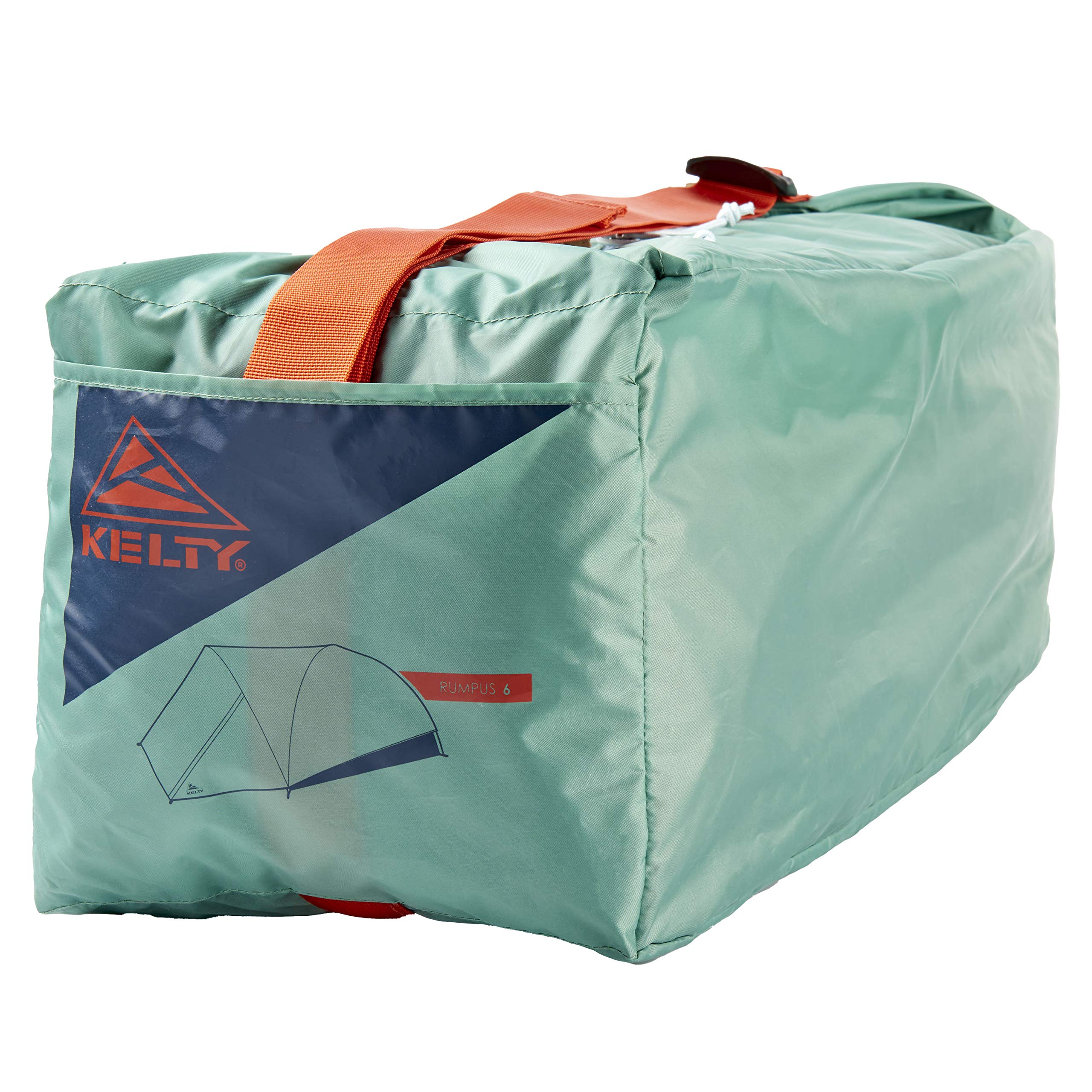 Kelty 4/6 Person Freestanding Rumpus Tent for Camping - Spacious Family Tent with Extra Large Vestibule | Perfect for Car Camping, Music Festivals & Outdoor Adventures
