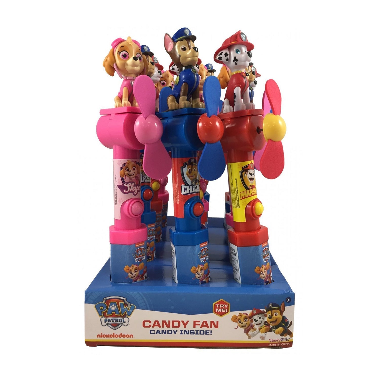 Paw Patrol Themed CandyRific Assorted Gummy Candy - 12ct Box | Perfect for Birthday Parties, Kids Snacks & Themed Events