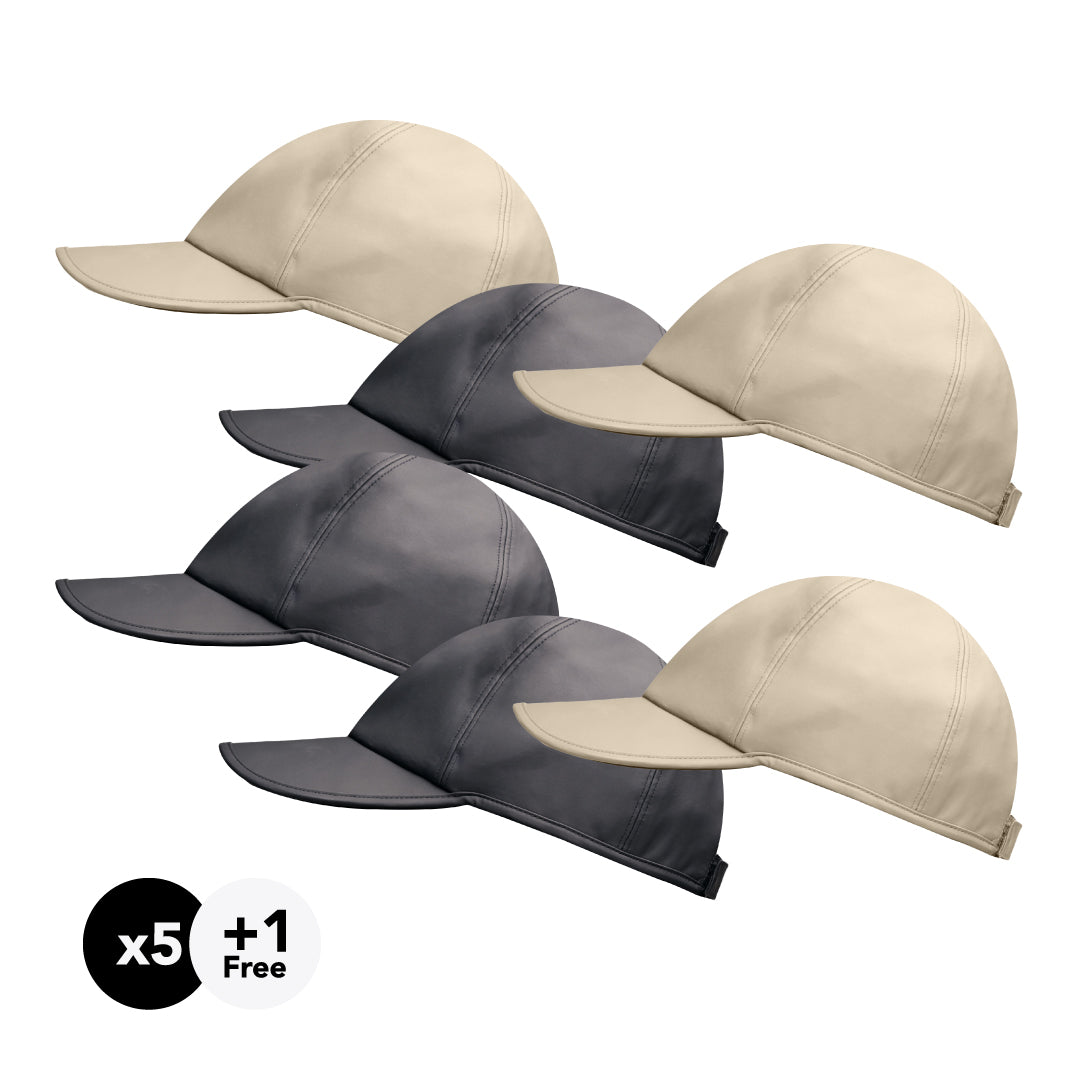 Waterproof Satin-Lined Baseball Cap for Women & Men - UV Protection Sun Hat for Outdoor Activities (Hiking, Running, Beach) - Buy 5 Get 1 Free Hairbrella Gift Bundle