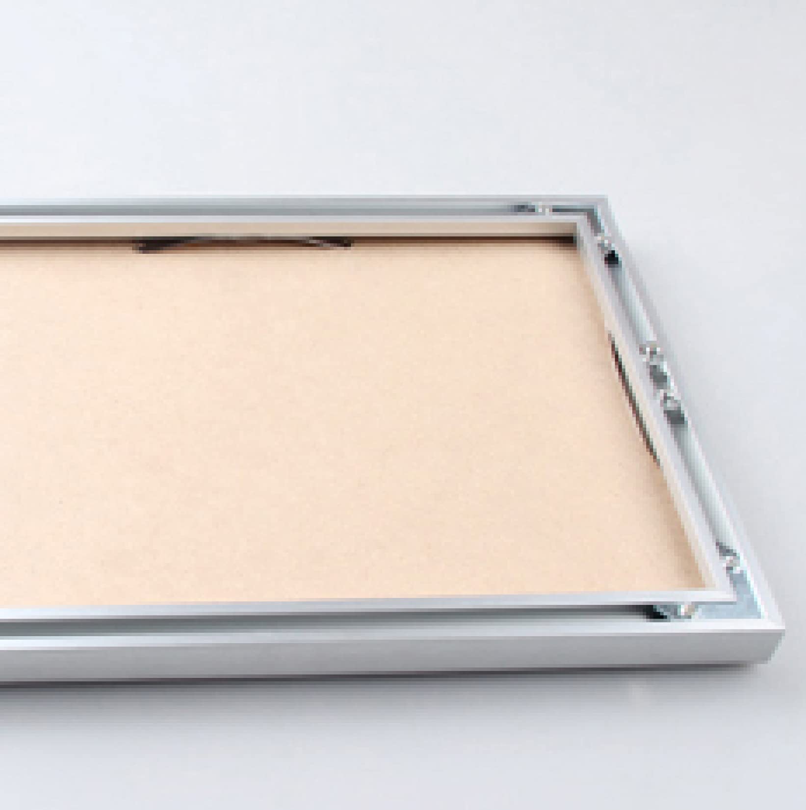 Classic Aluminum Picture Frame - Metal Wall Hanging Photo & Certificate Display Frame for Home, Office, Gallery Decor