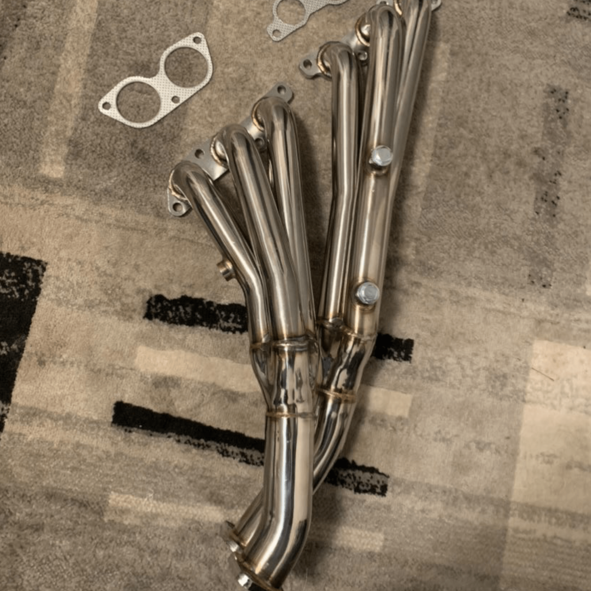 Megan Racing Performance Exhaust Headers Manifold for Lexus IS300 GS300 2JZ-GE (1998-2005) - High Flow Design for Improved Power & Sound - Perfect for Street Racing & Performance Upgrades