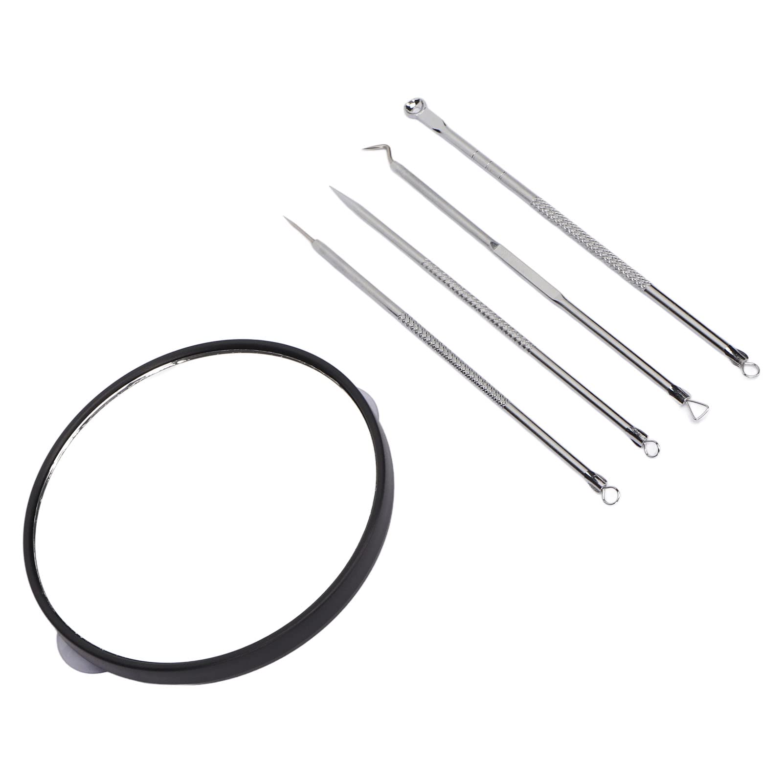 Professional Pimple Needle Kit with 15X Magnifier - Double-Ended Blackhead Remover Tools for Acne & Blemish Care - Perfect for Daily Skincare & Spa Treatments at Home