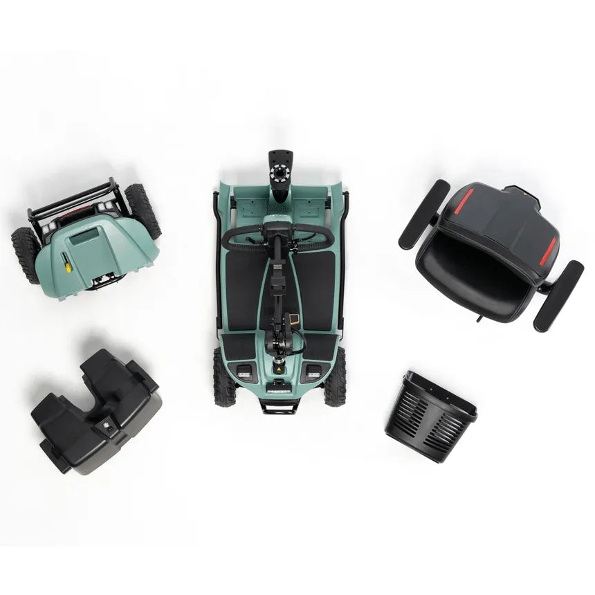 Baja® Bandit 4 Wheel Scooter BA140 - Durable Kids Ride-On Toy for Outdoor & Indoor Play - Perfect for Backyard, Park, and Neighborhood Adventures