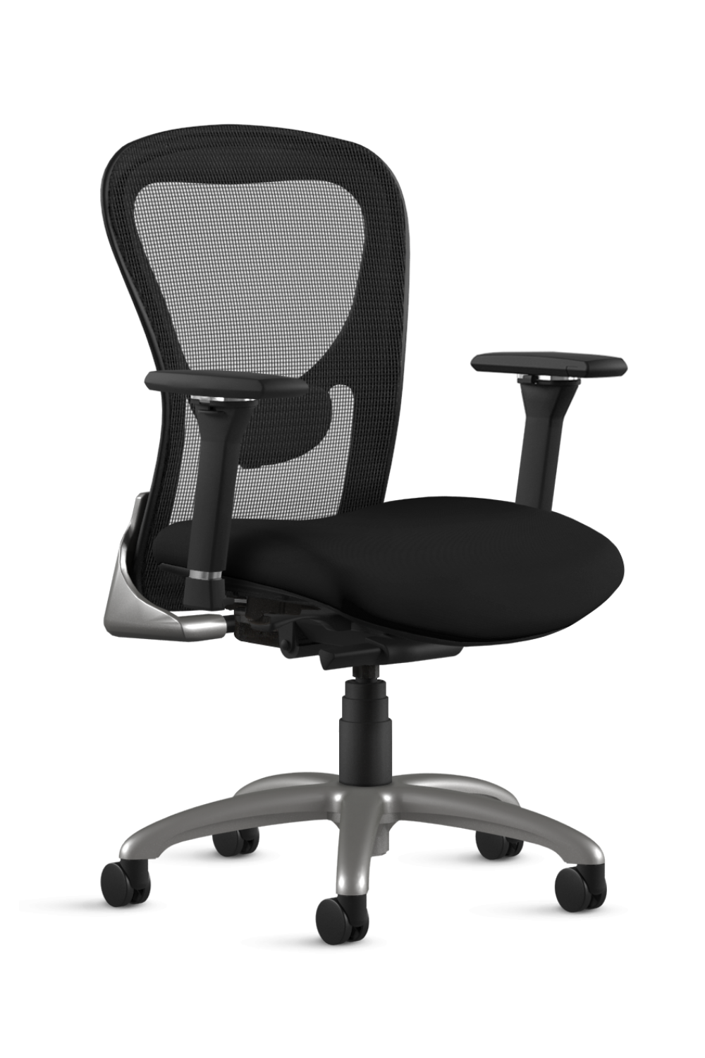 9 to 5 STRATA Mid Back Task Chair (1560) - Ergonomic Office Chair for Home & Work, Adjustable Height & Lumbar Support - Perfect for Desk Work, Gaming & Study