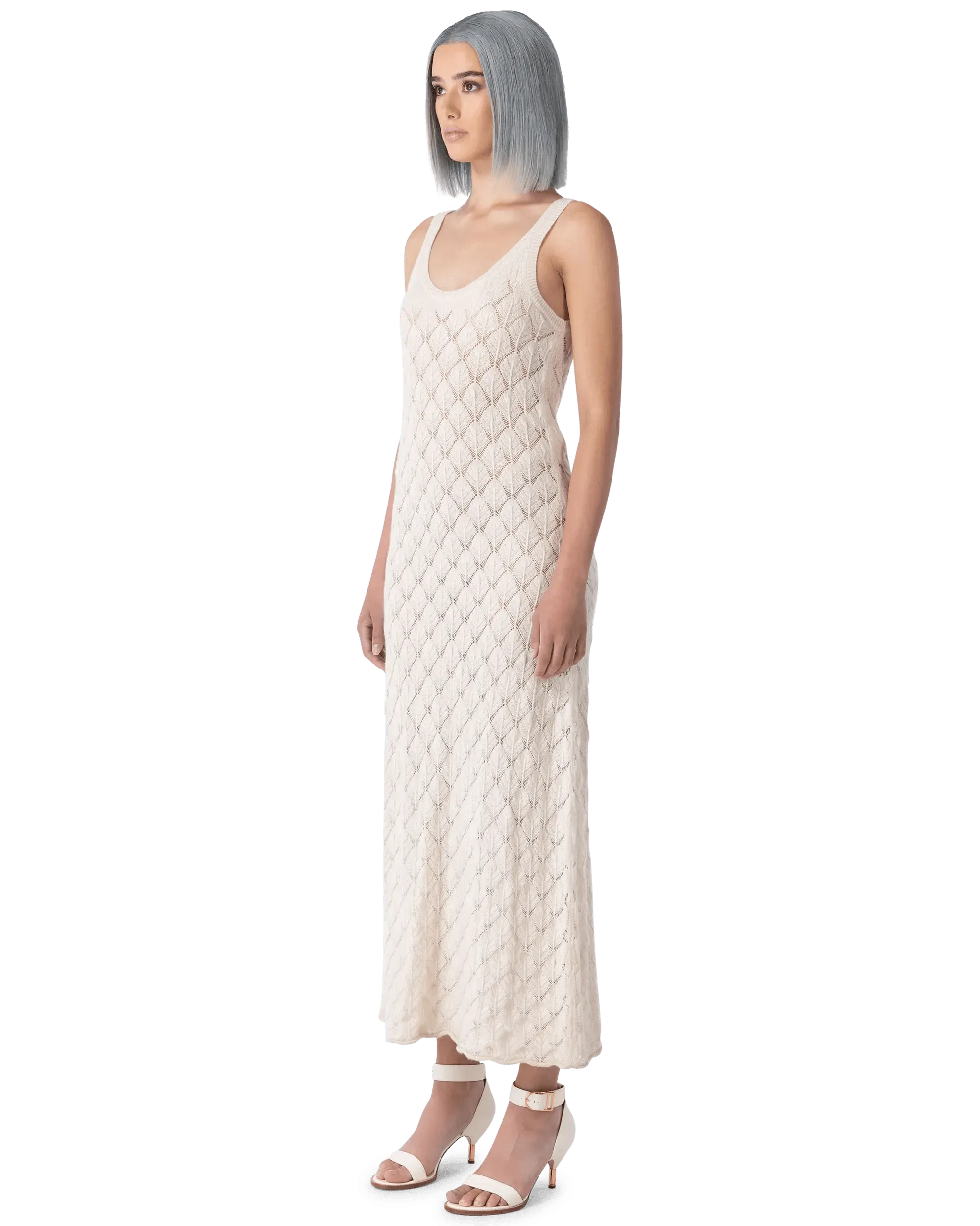 Luxury Cashmere Maxi Dress for Women - Soft & Elegant Long Sleeve Knit Dress - Perfect for Winter, Parties & Special Occasions
