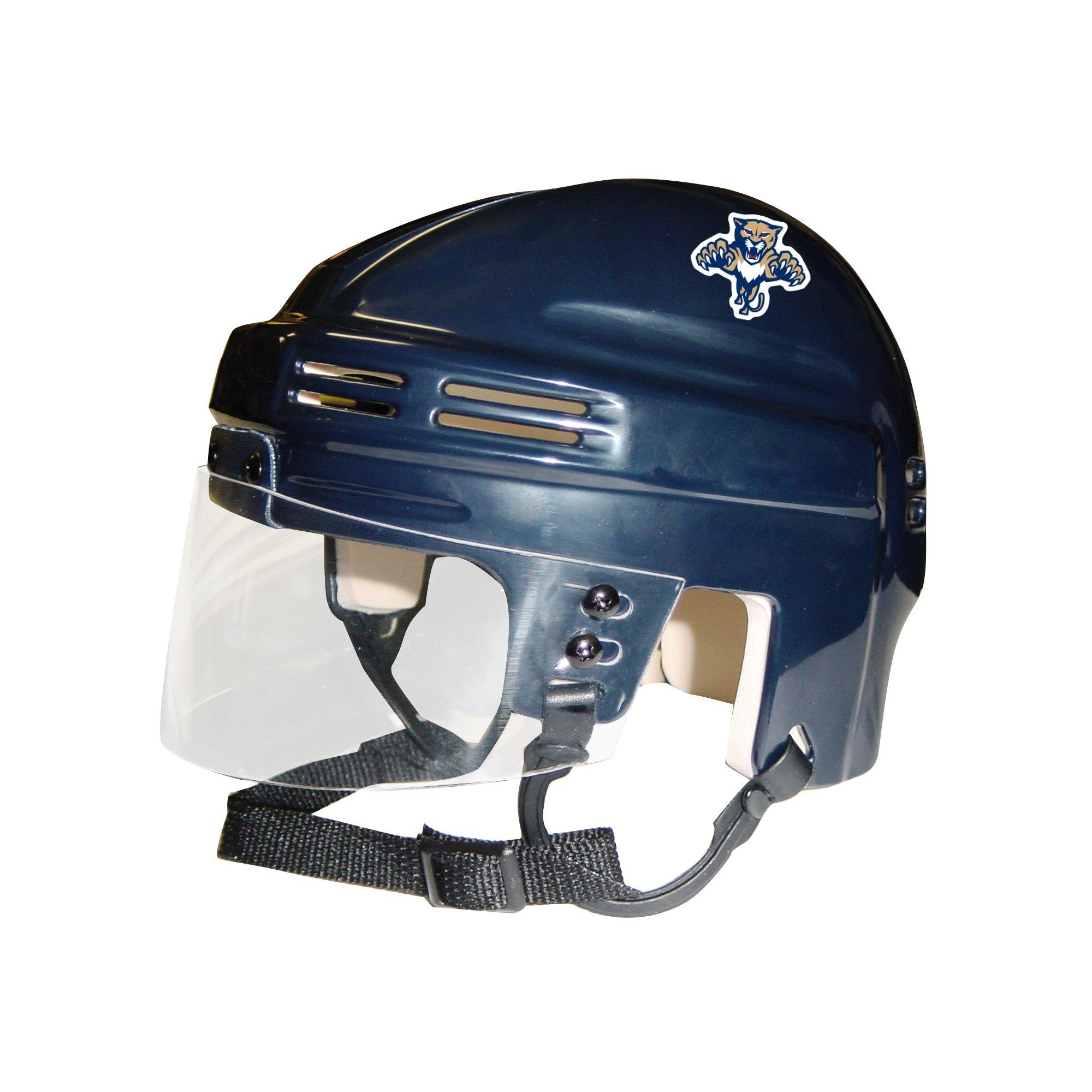 Florida Panthers NHL Collectible Mini Helmet - Authentic Replica with Display Stand - Perfect for Fans, Sports Memorabilia Collectors & Home/Office Decor