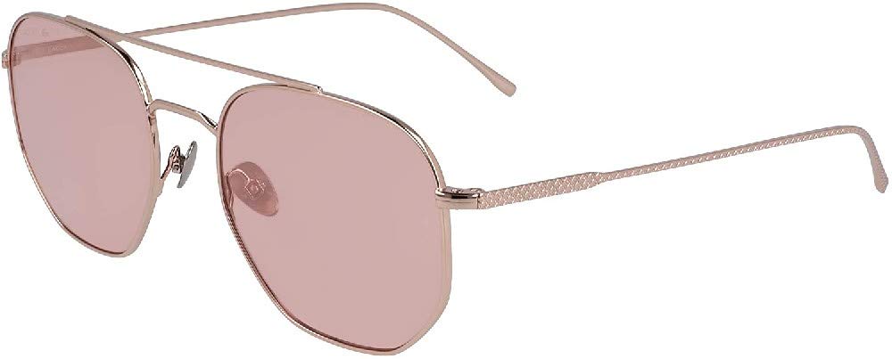 Lacoste L210s Square Sunglasses for Men & Women - Polarized UV Protection - Classic Retro Style - Perfect for Driving, Beach & Outdoor Activities