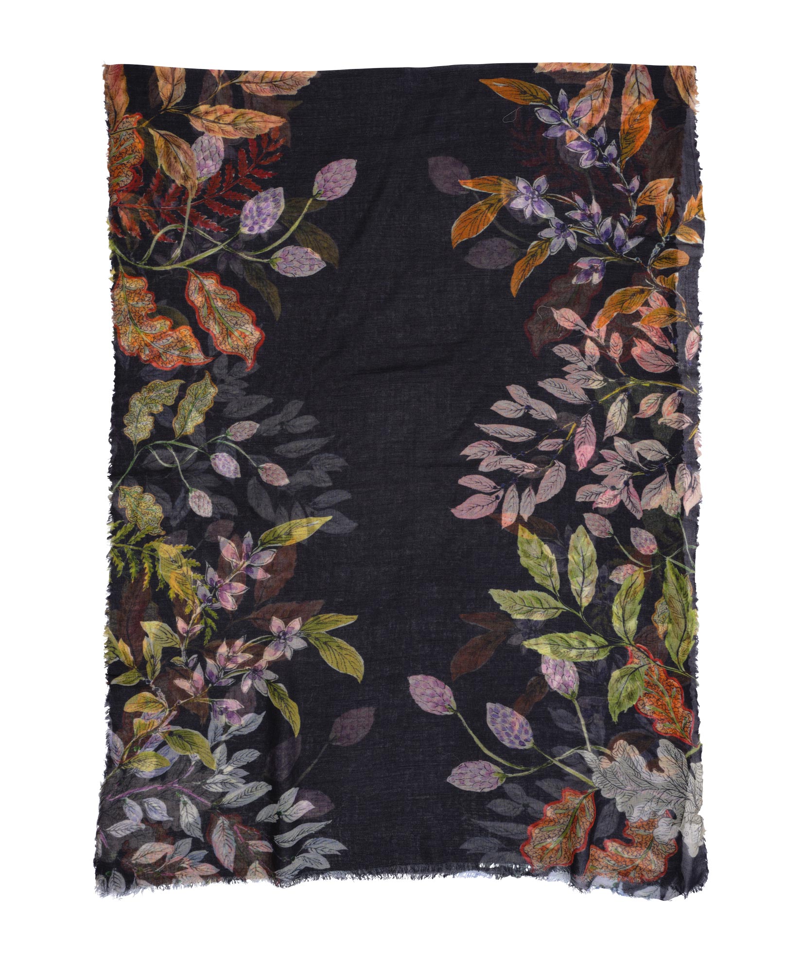 Floral Trail Wrap Scarf - Lightweight Boho Fashion Accessory for Women | Perfect for Spring, Summer, Beach & Outdoor Adventures