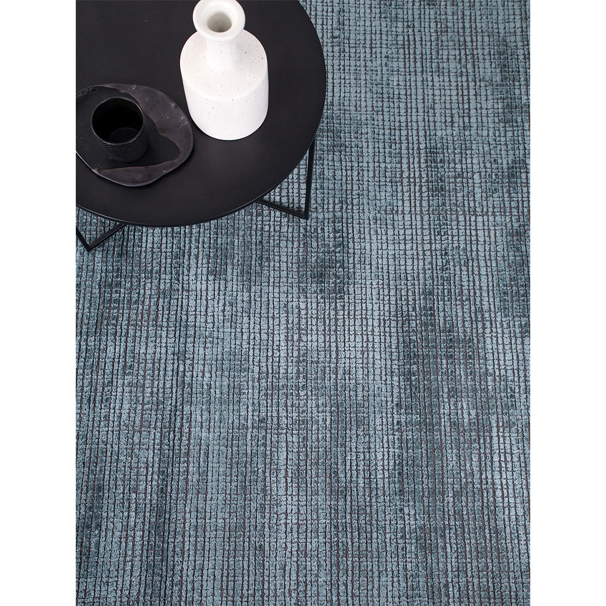 Premium Lava Rug in Teal - Soft & Durable Non-Slip Area Rug for Living Room, Bedroom, or Nursery - Home Decor & Floor Mat for Cozy Spaces