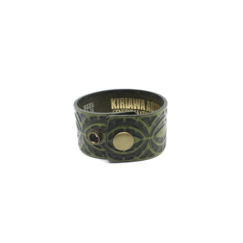 38mm Genuine Leather Wristband for Men & Women - Adjustable Size M/L - Premium Quality Bracelet by Darin Gordine - Perfect for Casual Wear, Outdoor Activities & Fashion Accessories