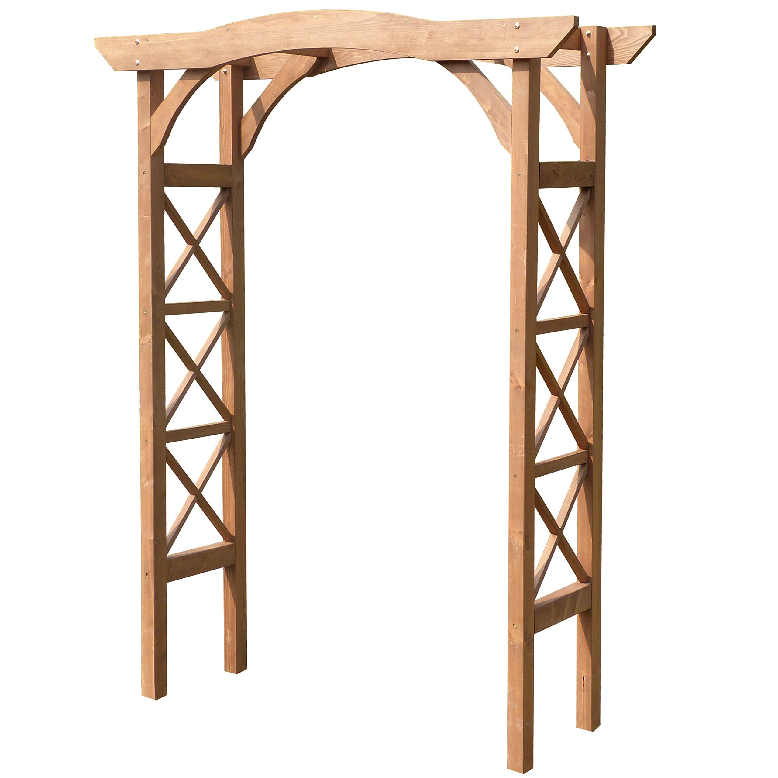 Venice Arbor - Elegant Garden Arch for Pathways, Wedding Decorations & Christmas Decor | Perfect Vine Climber for Backyard, Patio and Outdoor Events
