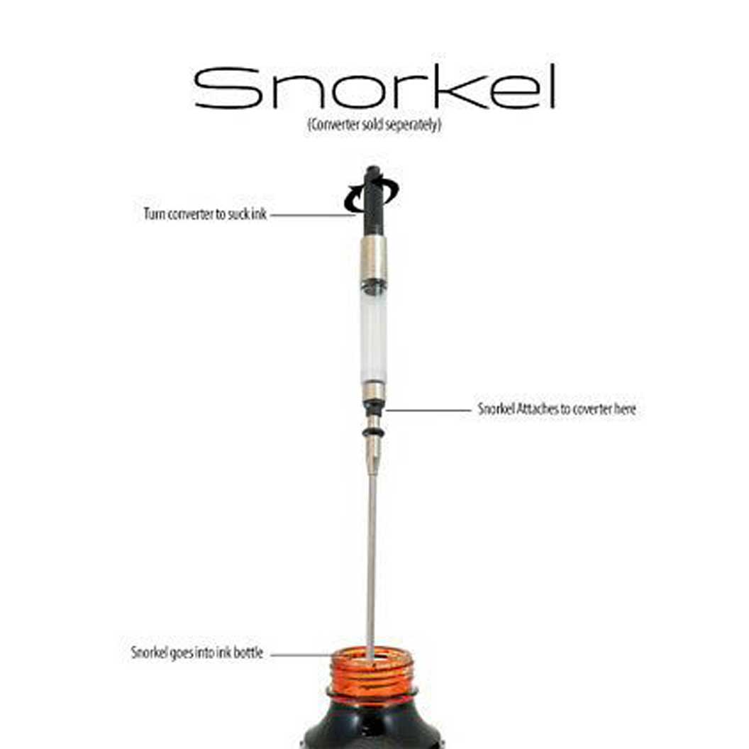 Pineider Snorkel Filler - Premium Fountain Pen Ink Refiller for Smooth Writing | Ideal for Calligraphy, Journaling & Office Use