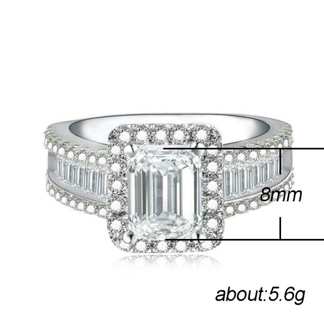 Diamond Ring for Women - Elegant & Sparkling Jewelry for Engagement, Wedding, Anniversary & Special Occasions