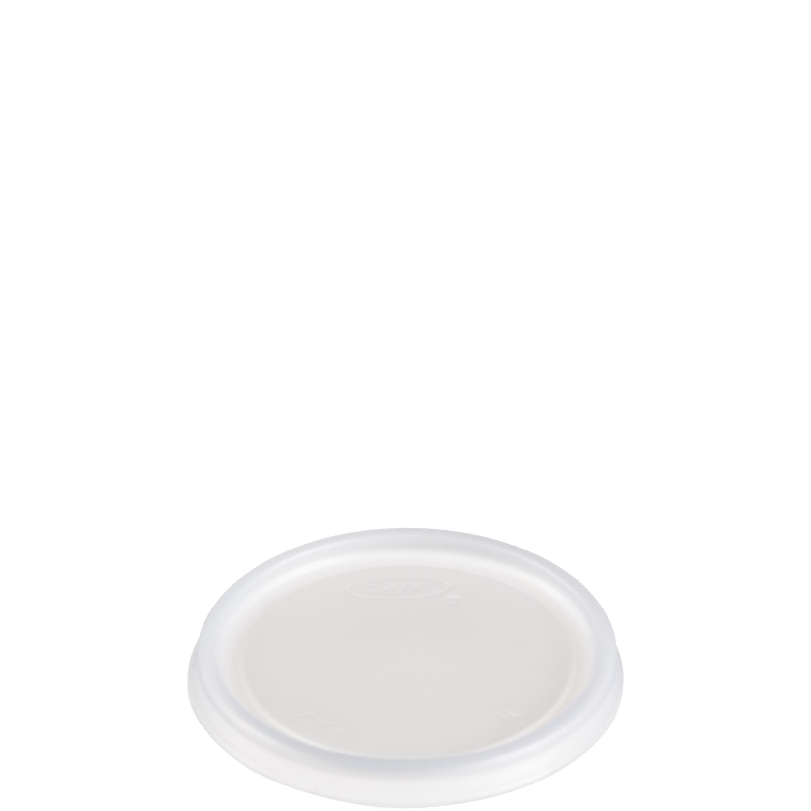 DART 6JLNV Non-Vented Plastic Cup Lids for 6 oz, 2 oz, 3.5 oz, 4 oz Food Containers - Clear Disposable Lids (1000 Count) - Perfect for Coffee Shops, Restaurants & Takeout Packaging