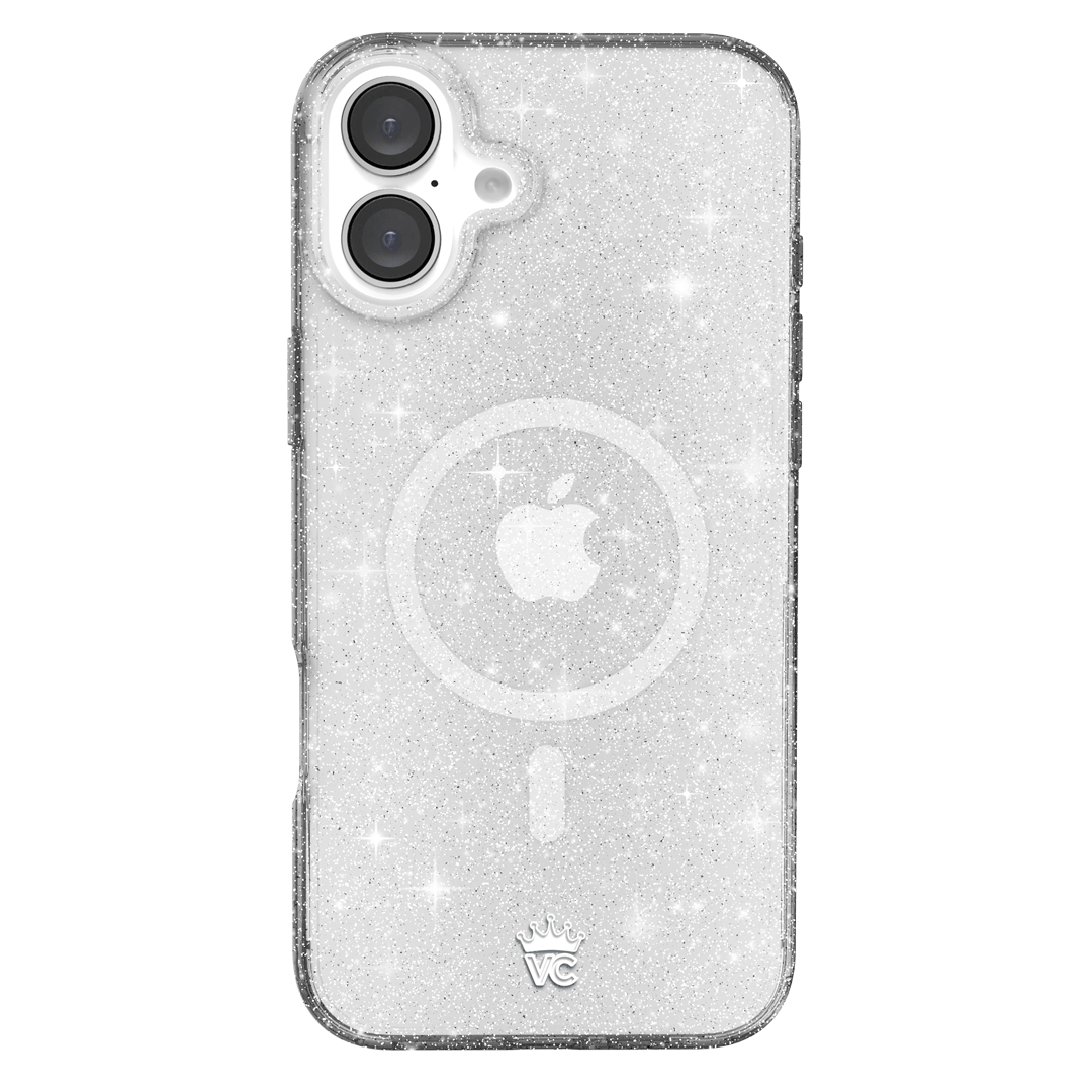 Sparkling Stardust Glitter iPhone Case - Protective & Stylish Cover for iPhone 13/14/15 Pro Max - Perfect for Parties, Festivals & Everyday Glam