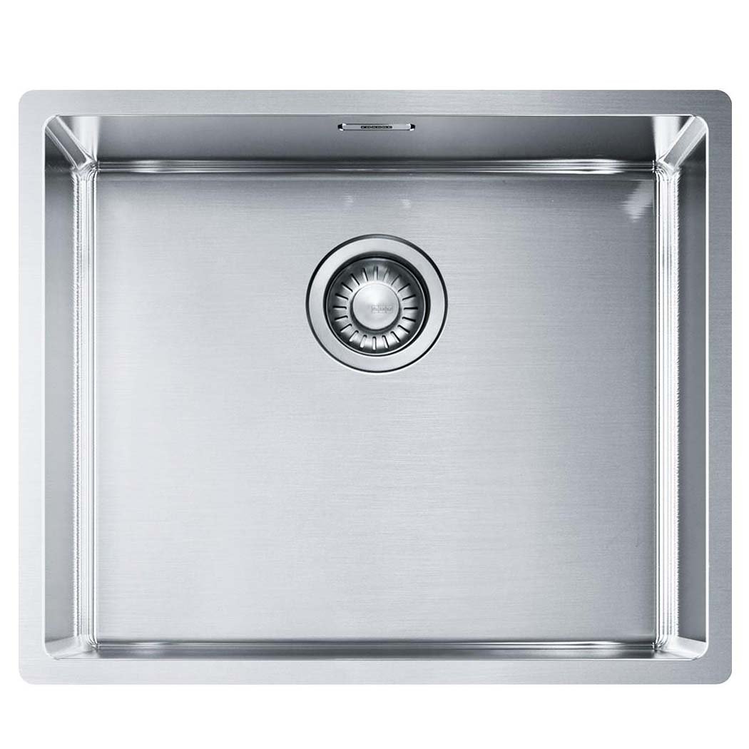Franke 127.0453.656 Stainless Steel Single Bowl Kitchen Sink - Grey | Durable & Stylish for Modern Kitchens | Perfect for Cooking, Washing & Food Prep