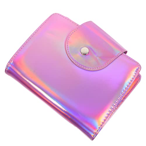 FOMIYES Nail Stamping Plate Case - Nail Art Printing Template Organizer with Storage Bag, Stencil Holder & Collecting Album - Portable Nail Art Tools for Professional & Home Manicure (Pink) - Perfect for Salon, Travel & DIY Nail Designs