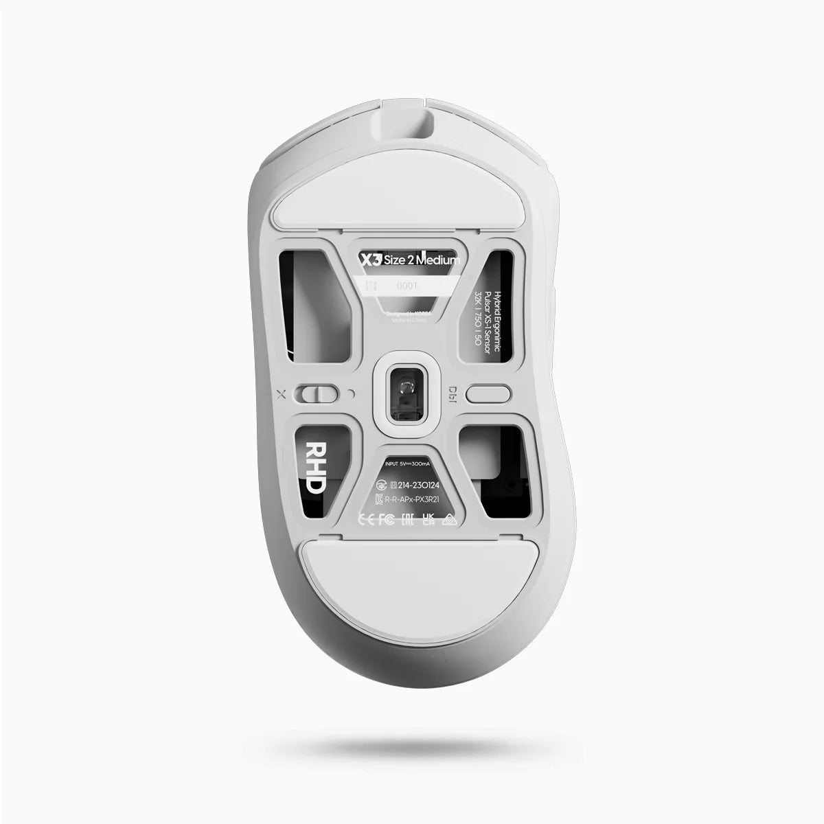 Pulsar X3 Medium Wireless Gaming Mouse - Lightweight, Ergonomic Design for FPS & MOBA Games - Perfect for Esports & Competitive Gaming