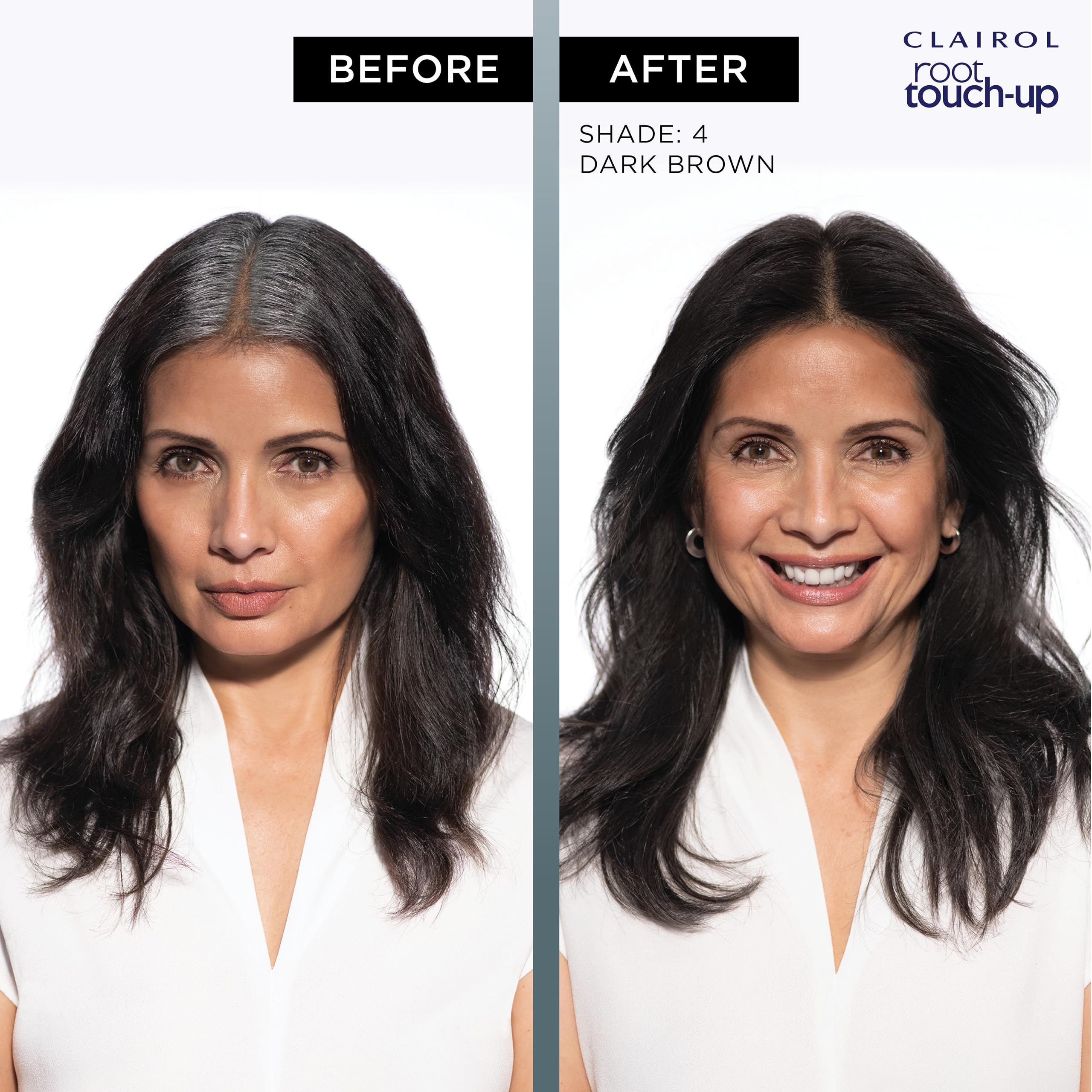 Clairol Root Touch-Up by Nice'n Easy Permanent Hair Dye - 4RV Dark Burgundy Hair Color (1 Pack) | Covers Gray Roots & Provides Long-Lasting Color | Perfect for At-Home Hair Coloring & Quick Root Maintenance