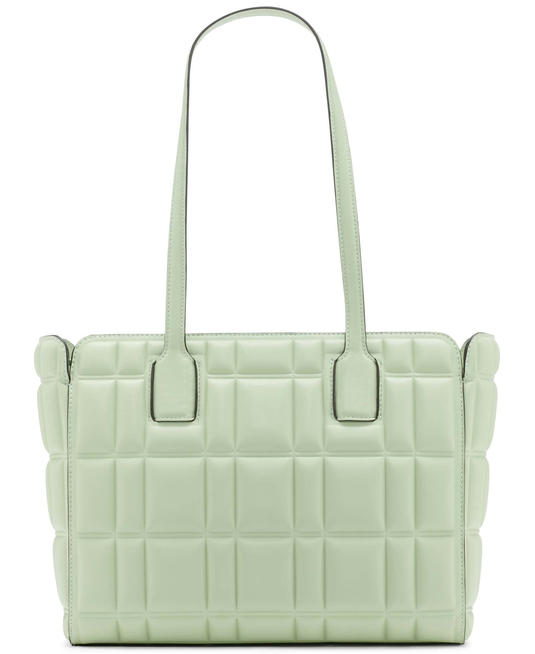 Calvin Klein Noa Top Zip Tote Bag for Women - Stylish Leather Handbag with Zipper Closure, Perfect for Work, Travel & Everyday Use