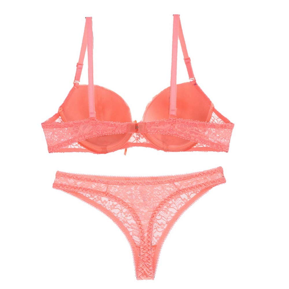 Swbreety Women's Sexy Push Up Lace Bra & Bikini Panties Set - Comfortable Lingerie for Date Night, Wedding Night & Special Occasions