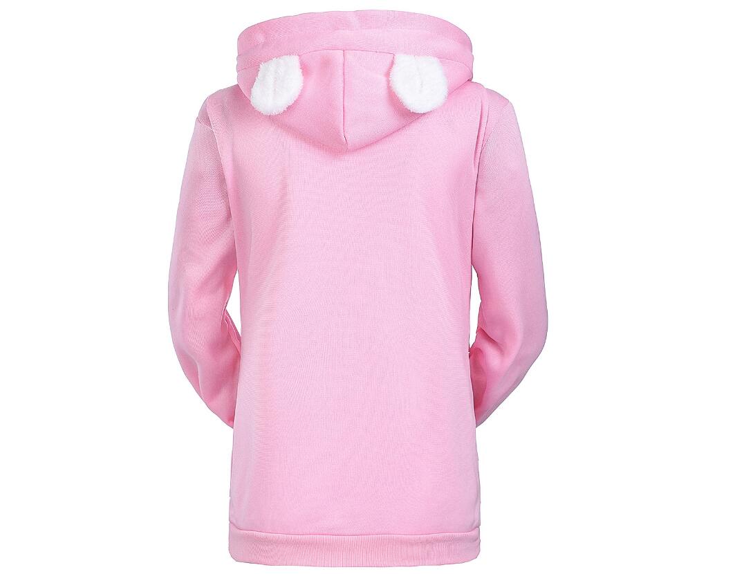 Stylish Cat Print Women's Hoodies - Cozy Pullover Sweatshirt for Casual Wear & Lounge Outfits
