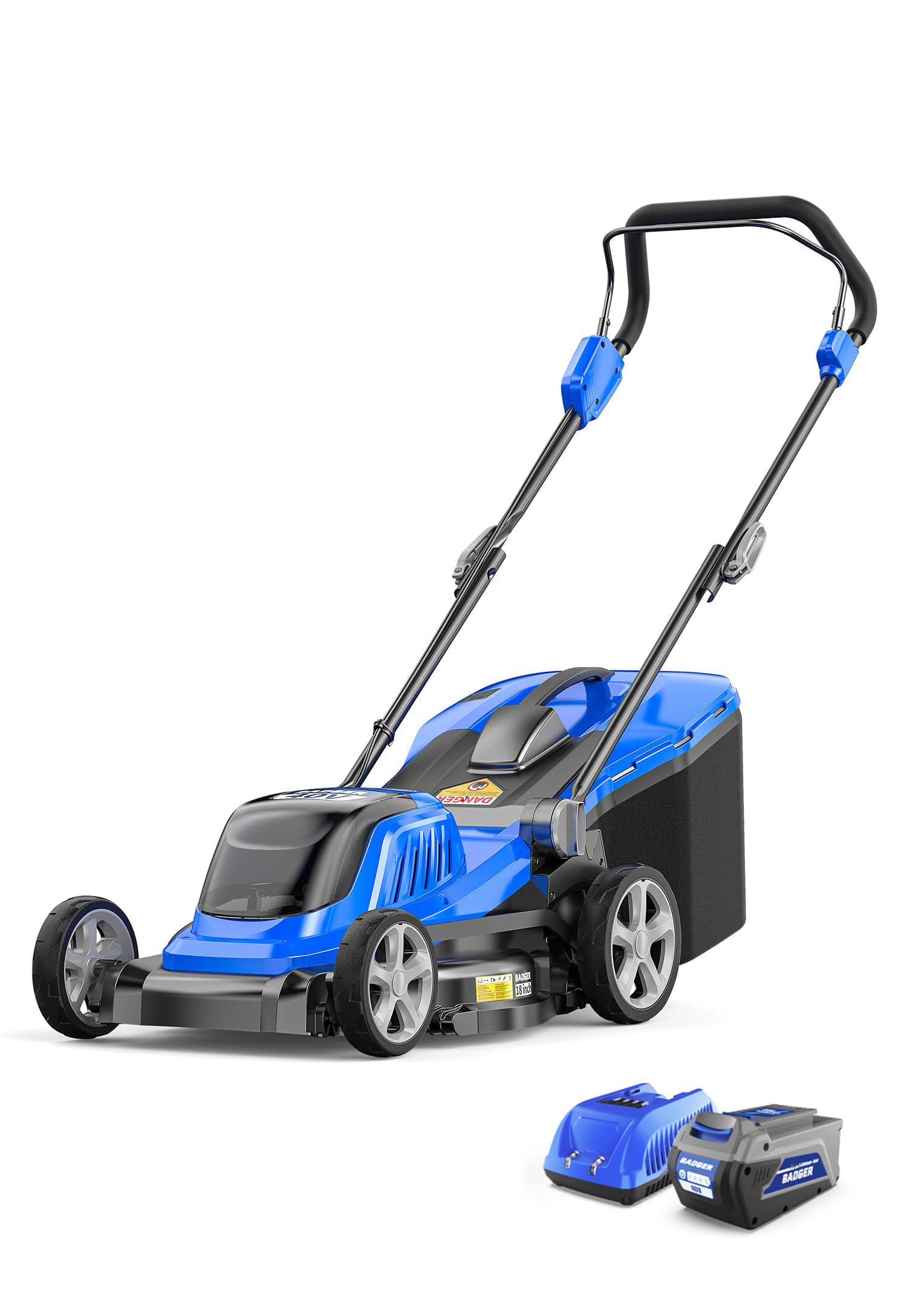 40V Brushless Cordless Lawn Mower - 18