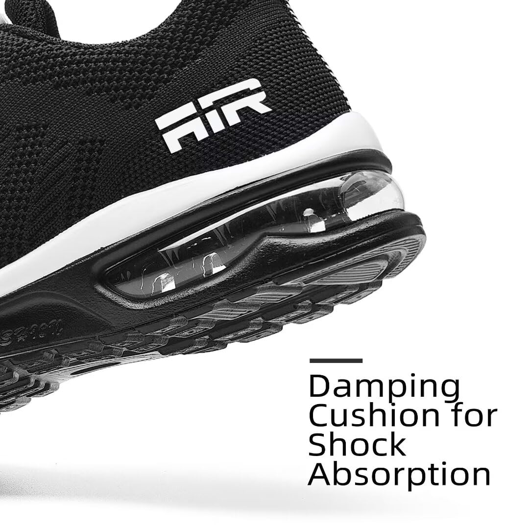 Women's Air Cushion Running Shoes - Lightweight Walking Sneakers for Gym, Workout & Sports | Breathable Tennis Shoes for Women with Comfortable Air Technology | Perfect for Jogging, Training & Active Lifestyle