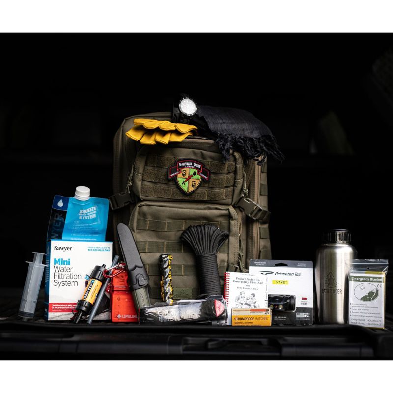 Ultimate Bug Out Bag Survival Kit - 72-Hour Emergency Preparedness Gear for Outdoor Adventures, Camping & Disaster Readiness