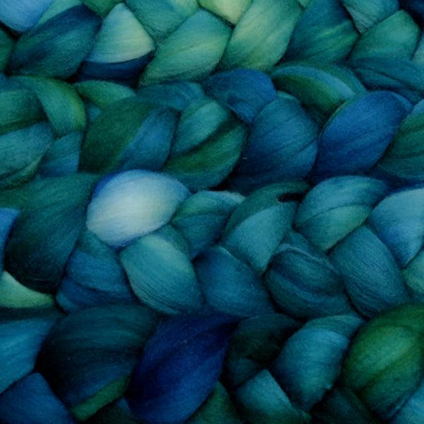 Malabrigo Nube Fiber Braids - Hand Dyed Wool Yarn for Knitting & Crocheting - Perfect for Scarves, Hats, and DIY Craft Projects