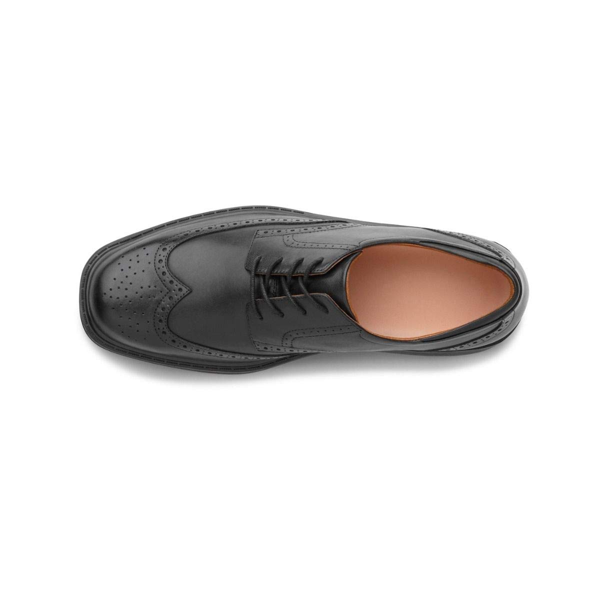 Dr. Comfort Wing Men's Therapeutic Diabetic Extra Depth Dress Shoes - Leather Lace-Up for Swollen Feet & Arch Support - Perfect for Office, Weddings & Formal Occasions
